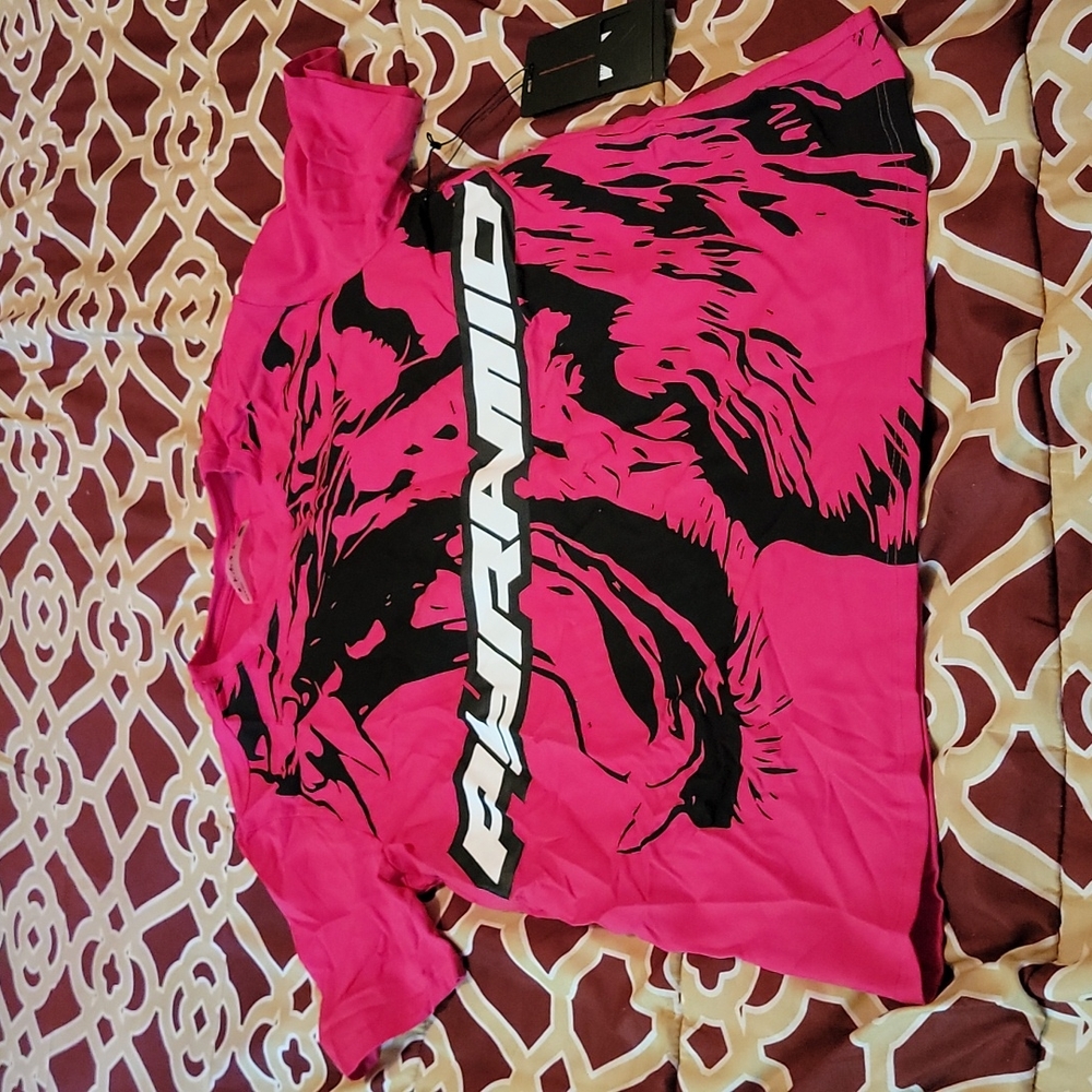 Black Pryamid, Large, Pink